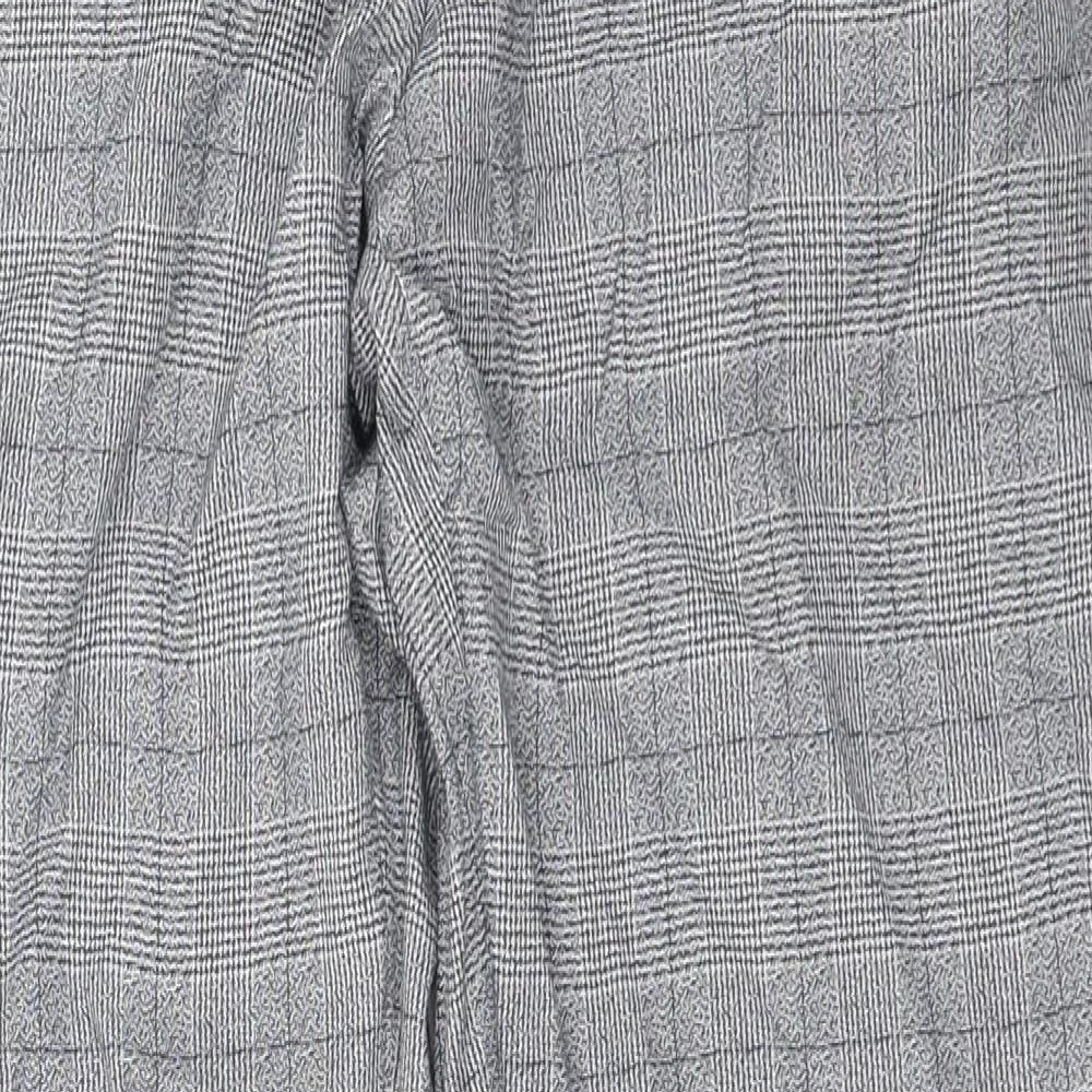 Womens UK Size 32 in River Island Relaxed Fit  Grey Trousers