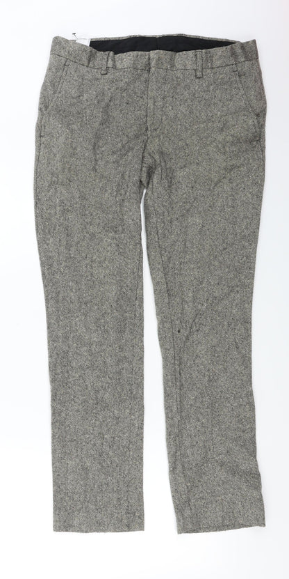 Womens UK Size 32 in Topman Regular Fit  Beige Trousers