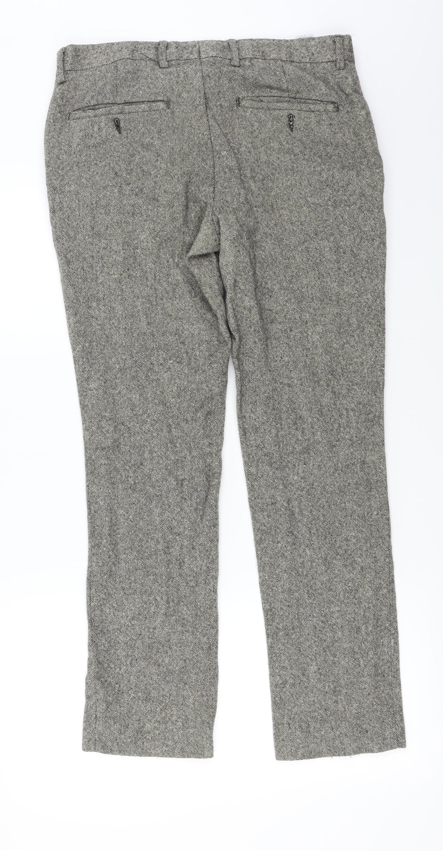 Womens UK Size 32 in Topman Regular Fit  Beige Trousers