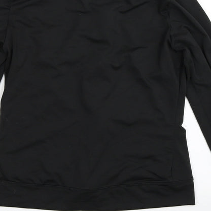 Domyos Womens Black   Full Zip Sweatshirt Size 40