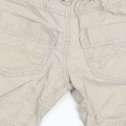 Next Boys Beige   Chino Shorts Size 4 Years