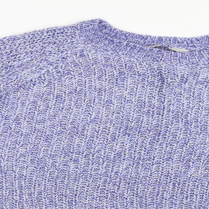 Peacocks Womens Blue   Pullover Jumper Size M