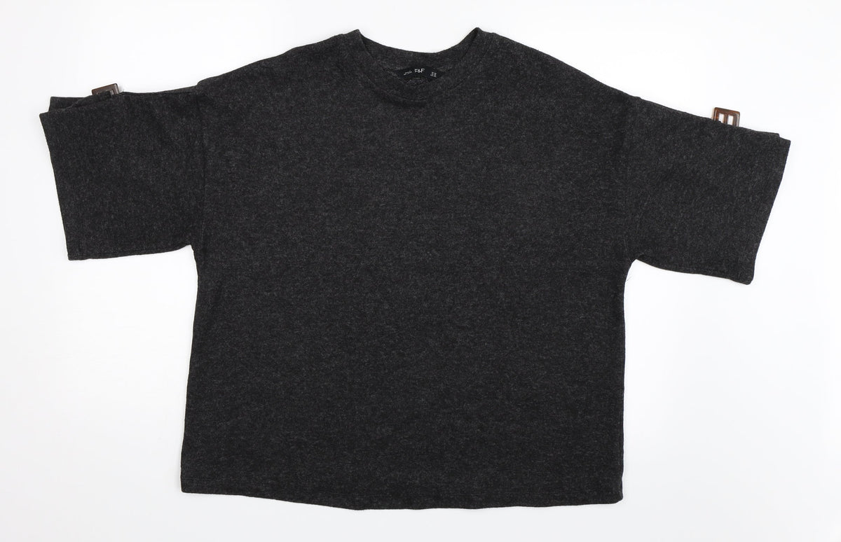 F&F Womens Grey   Pullover Jumper Size 14