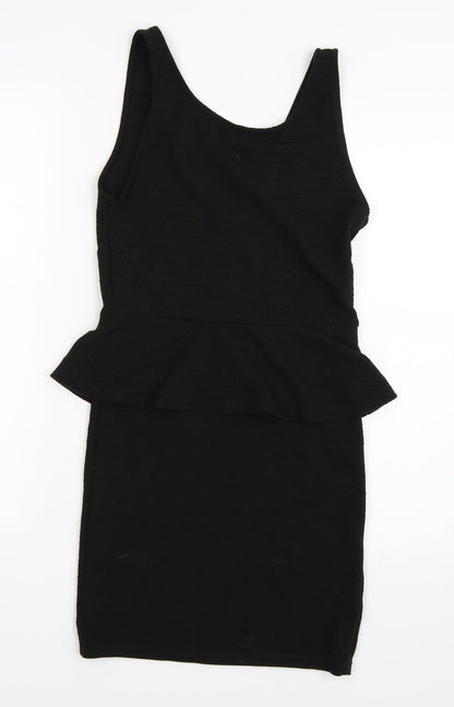 H&M Womens Black   Bodycon  Size 12