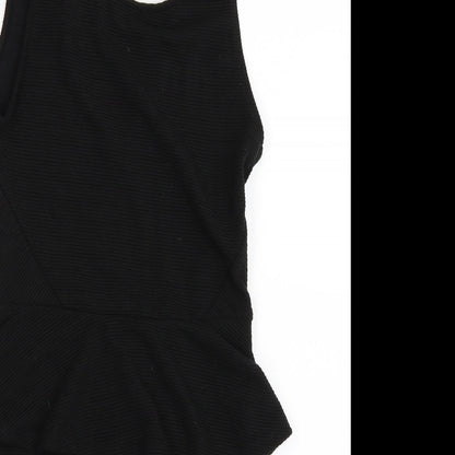 H&M Womens Black   Bodycon  Size 12