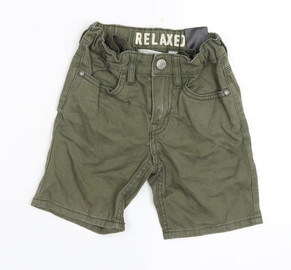 H&M Boys Green   Chino Shorts Size 2-3 Years