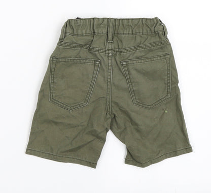 H&M Boys Green   Chino Shorts Size 2-3 Years