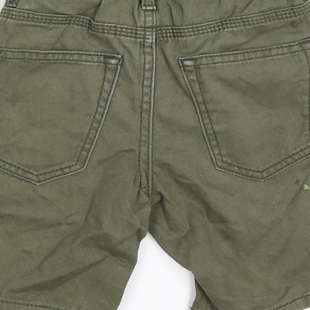 H&M Boys Green   Chino Shorts Size 2-3 Years