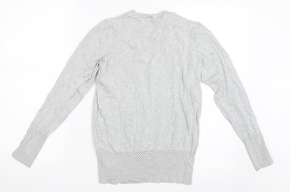 Dorothy Perkins Womens Grey   Pullover Jumper Size 8