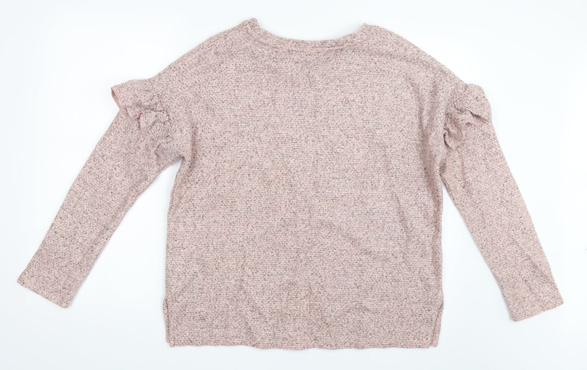 F&F Womens Pink   Pullover Jumper Size 10