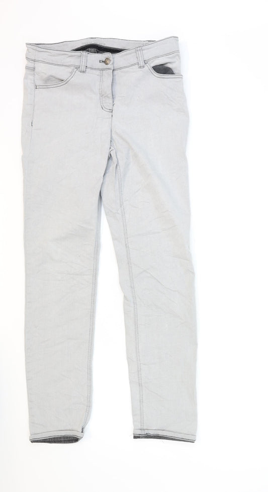 Gerry Weber Womens Grey  Denim Skinny Jeans Size 16 L28 in