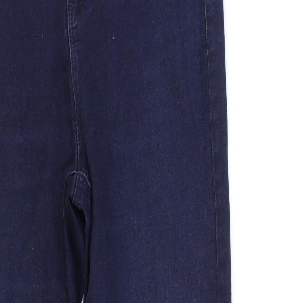 Denim & Co. Womens Blue  Denim Skinny Jeans Size 12 L28 in