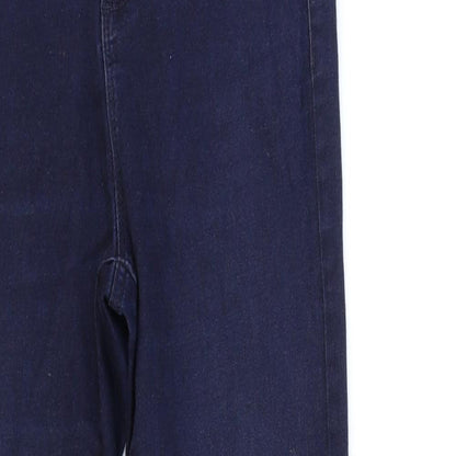 Denim & Co. Womens Blue  Denim Skinny Jeans Size 12 L28 in