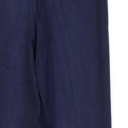 Denim & Co. Womens Blue  Denim Skinny Jeans Size 12 L28 in