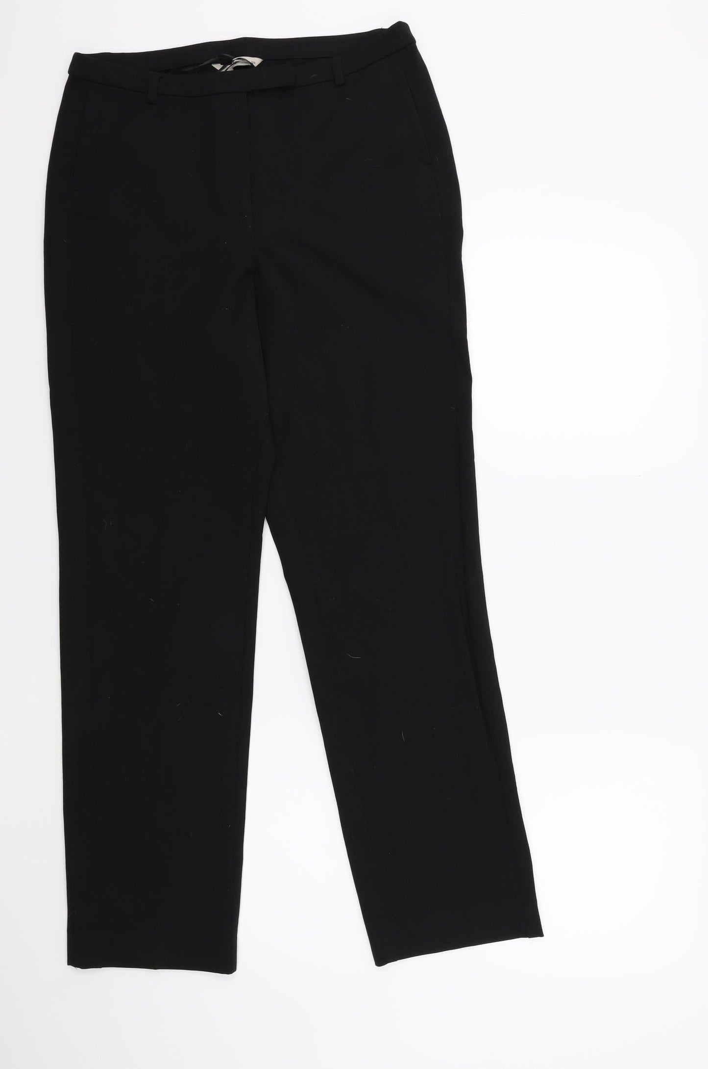 TU Womens Black   Trousers  Size 12 L29 in
