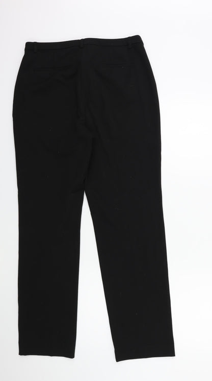 TU Womens Black   Trousers  Size 12 L29 in