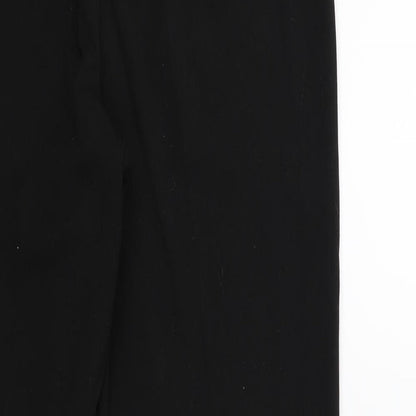 TU Womens Black   Trousers  Size 12 L29 in