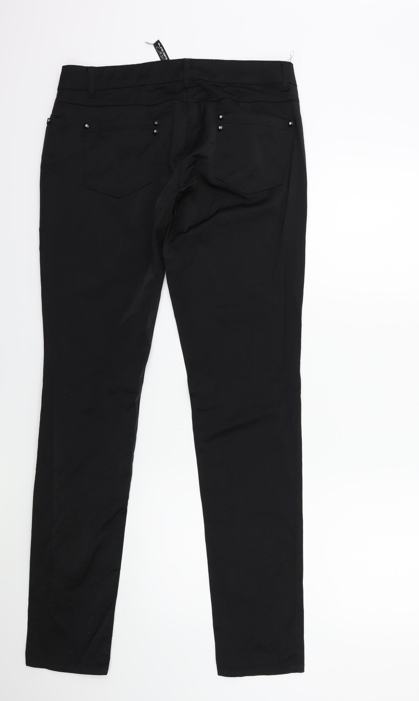 blind casuals Womens Black   Trousers  Size L L32 in