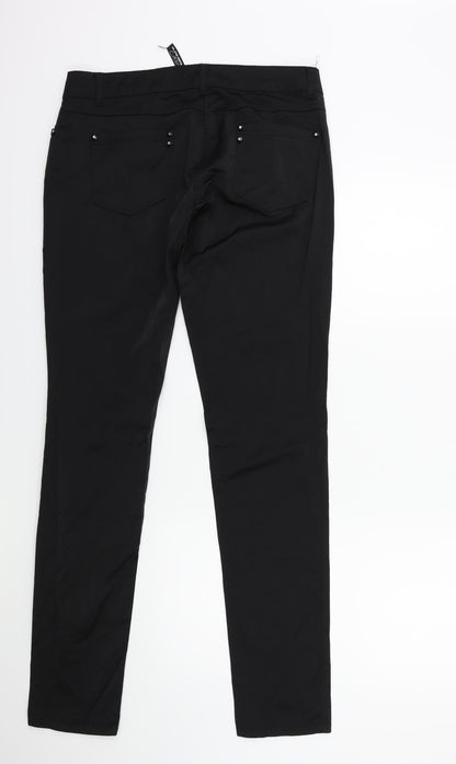 blind casuals Womens Black   Trousers  Size L L32 in