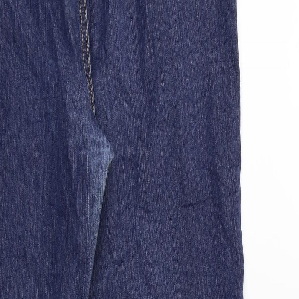 Kapphal Womens Blue  Denim Skinny Jeans Size 12 L29 in