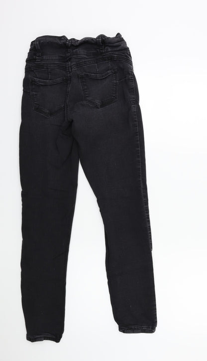 EVER MORE Womens Black  Denim Skinny Jeans Size 24 in L28 in