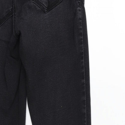 EVER MORE Womens Black  Denim Skinny Jeans Size 24 in L28 in