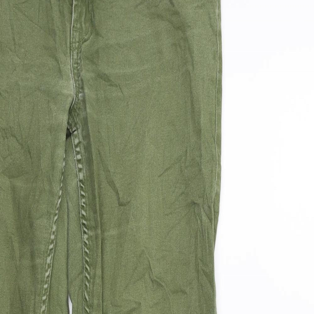 Gemma Womens Green  Denim Skinny Jeans Size 31 in L29 in
