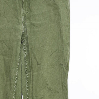 Gemma Womens Green  Denim Skinny Jeans Size 31 in L29 in