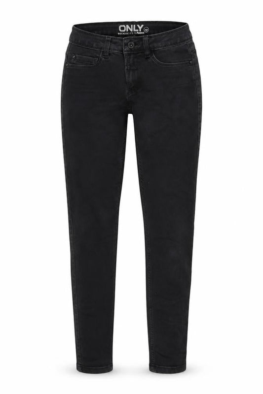 Womens UK Size S Only Regular Fit Skinny Black Jeans