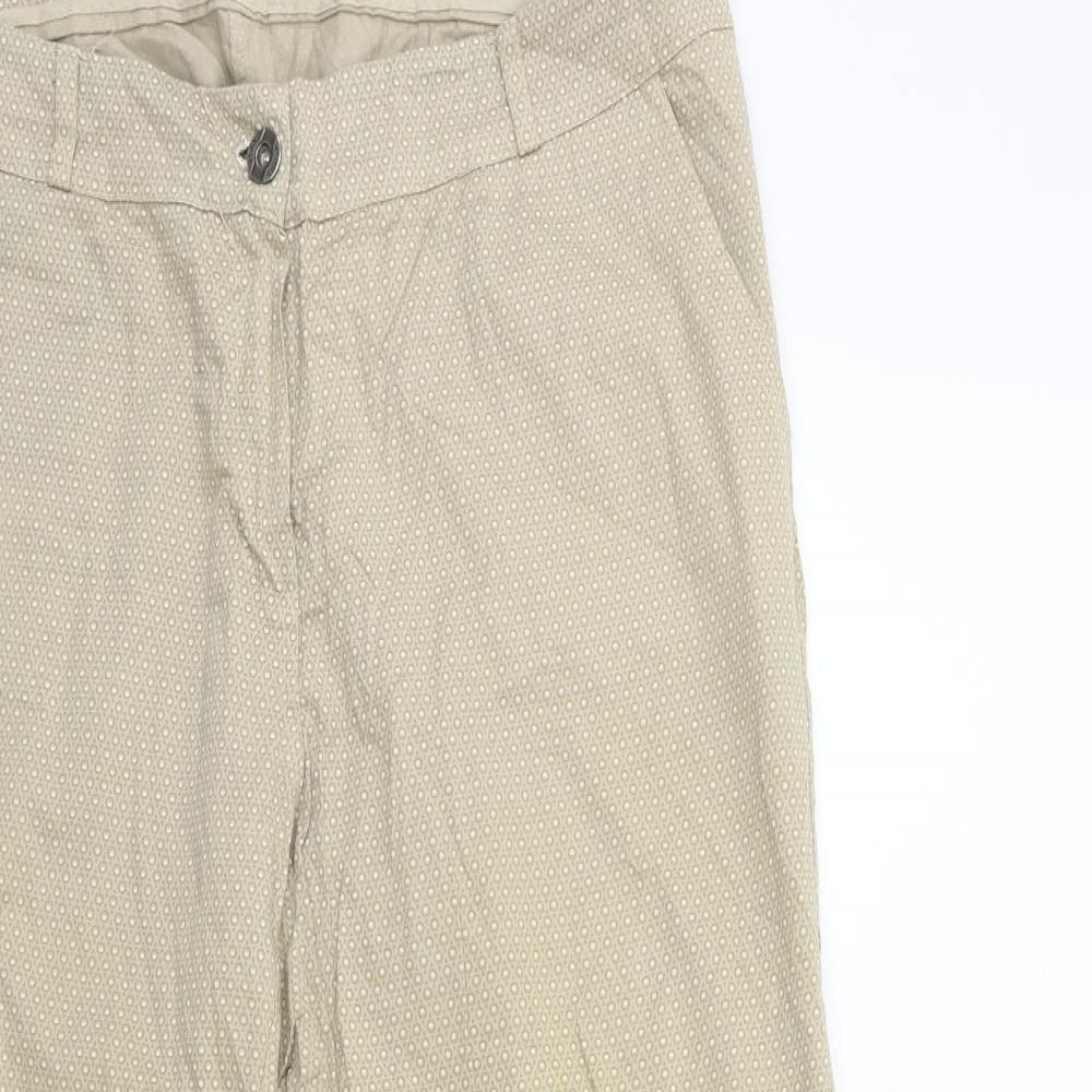 Womens UK Size 32 in Preworn Regular Fit  Beige Trousers