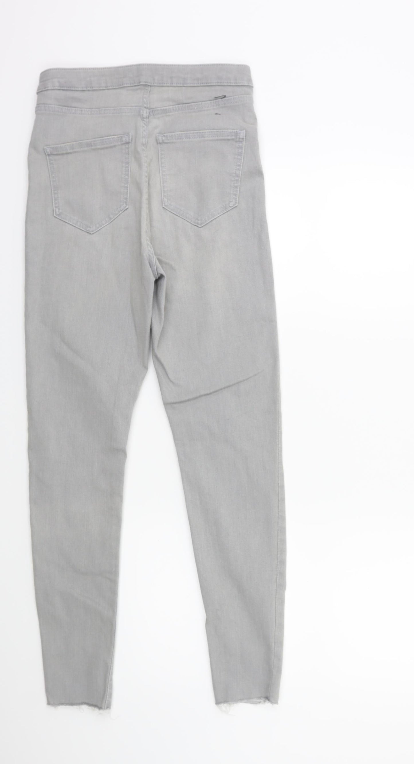 Womens UK Size 8 Marks and Spencer Regular Fit Skinny Grey Jeans