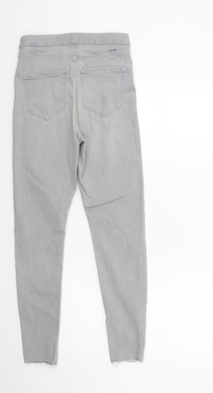 Womens UK Size 8 Marks and Spencer Regular Fit Skinny Grey Jeans