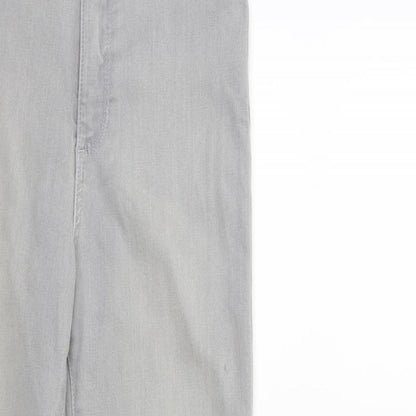 Womens UK Size 8 Marks and Spencer Regular Fit Skinny Grey Jeans