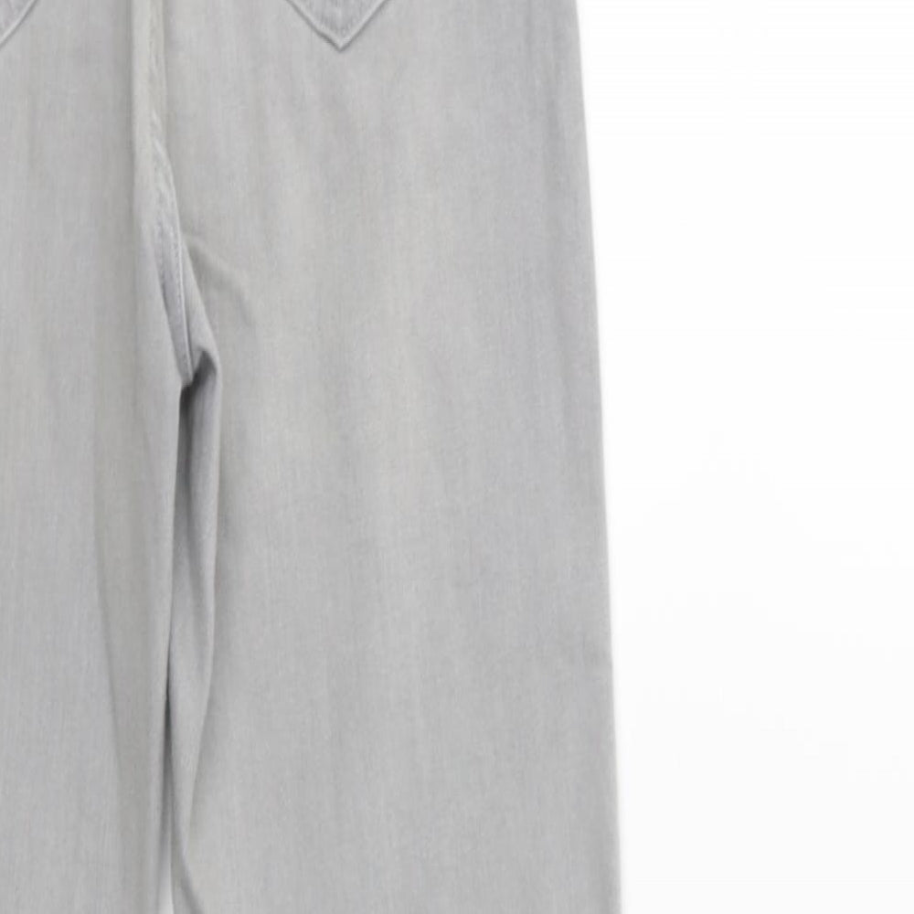 Womens UK Size 8 Marks and Spencer Regular Fit Skinny Grey Jeans