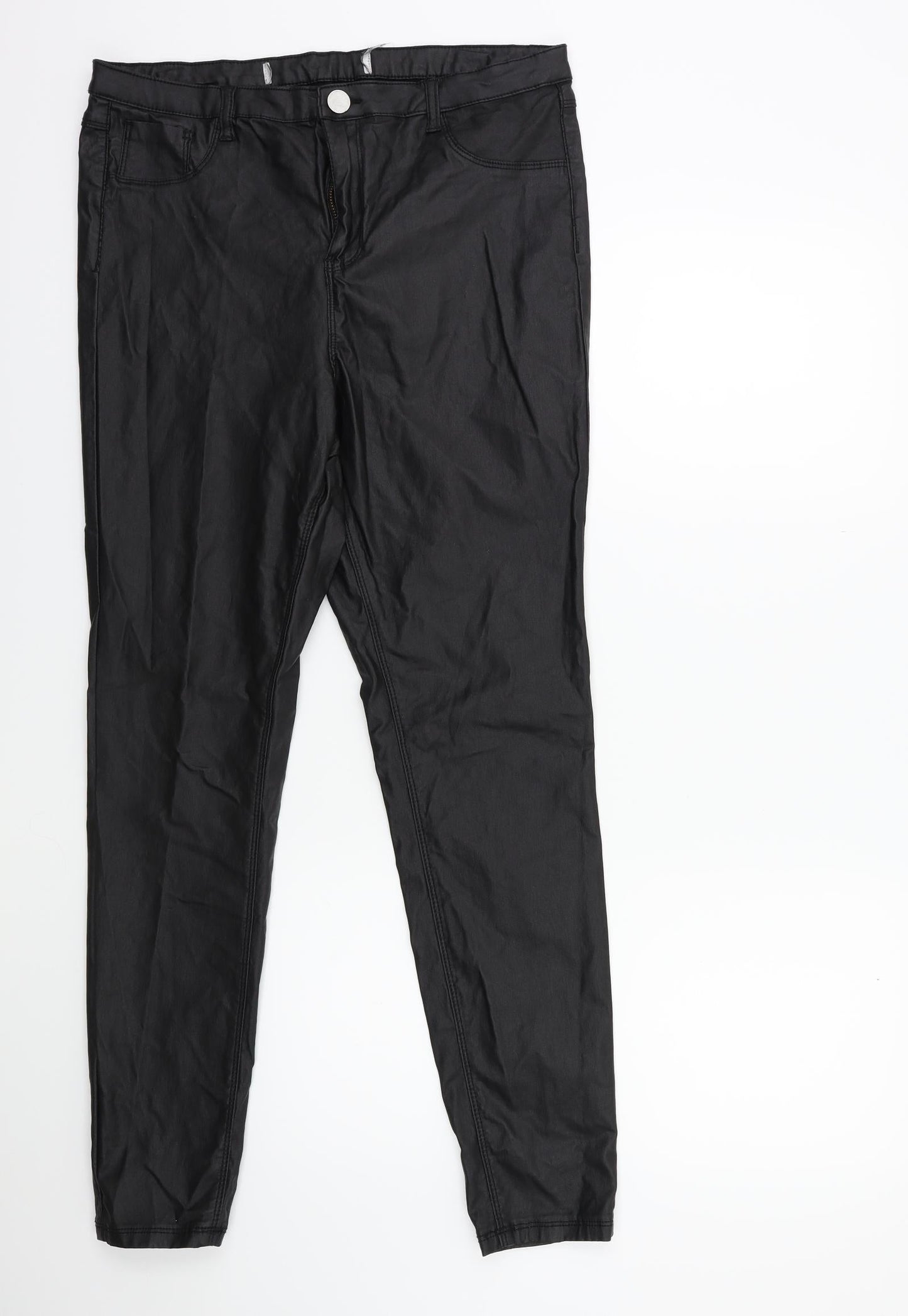 Womens UK Size 32 in Preworn Regular Fit  Black Trousers