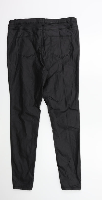 Womens UK Size 32 in Preworn Regular Fit  Black Trousers