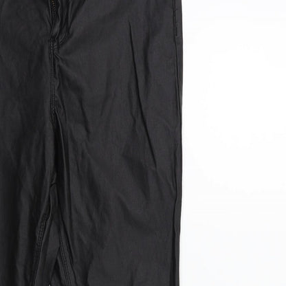 Womens UK Size 32 in Preworn Regular Fit  Black Trousers