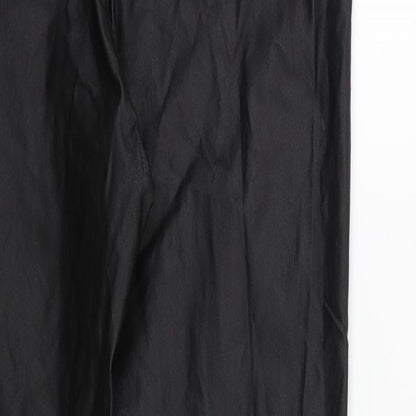 Womens UK Size 32 in Preworn Regular Fit  Black Trousers