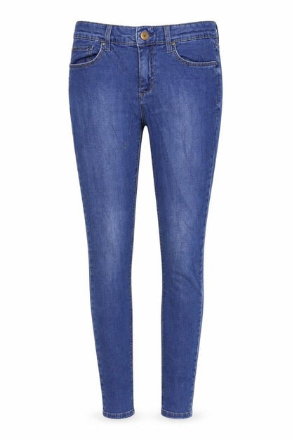 Womens UK Size 26 in Topshop Regular Fit Skinny Blue Jeans