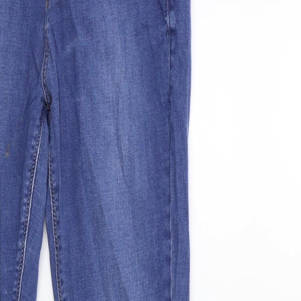 Topshop Womens Blue  Denim Skinny Jeans Size 26 in L30 in