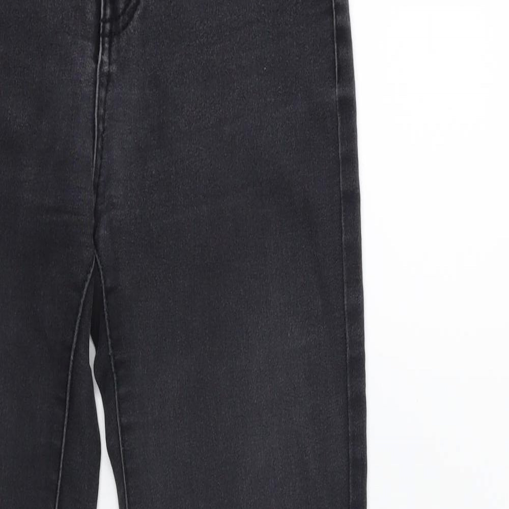 Pull&Bear Womens Grey  Denim Skinny Jeans Size 8 L27 in