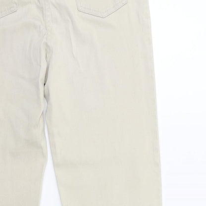 Hawkshead Womens Beige   Trousers  Size 12 L28 in