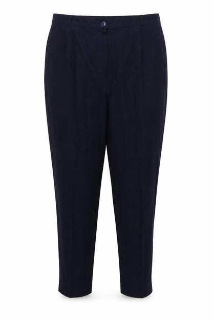 Womens UK Size 16 Plus Collection Regular Fit  Blue Trousers