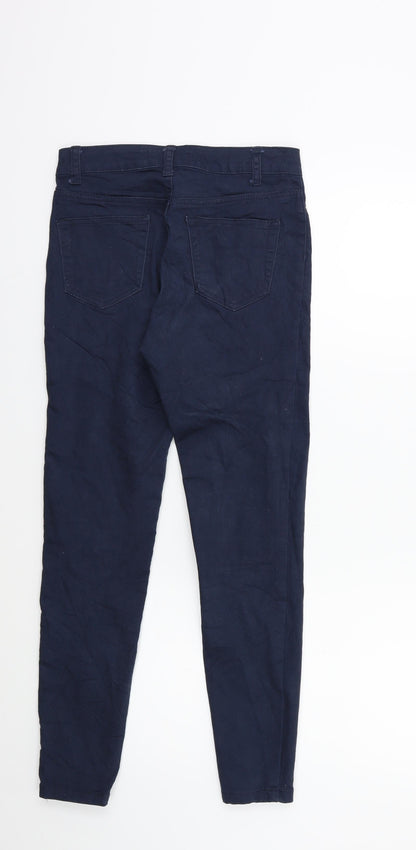 Denim & Co. Womens Blue  Denim Skinny Jeans Size 6 L25 in