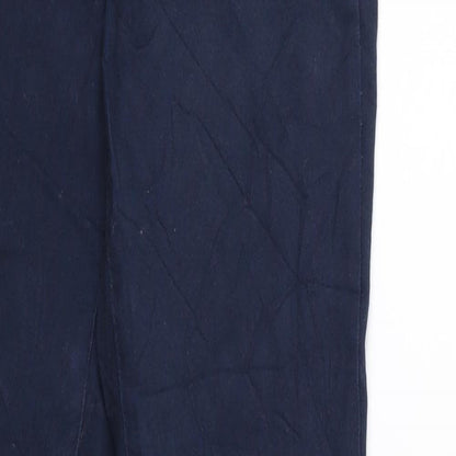 Denim & Co. Womens Blue  Denim Skinny Jeans Size 6 L25 in