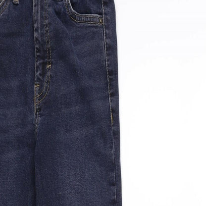 Topshop Womens Blue  Denim Skinny Jeans Size 25 in L30 in
