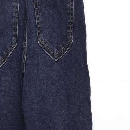 Topshop Womens Blue  Denim Skinny Jeans Size 25 in L30 in