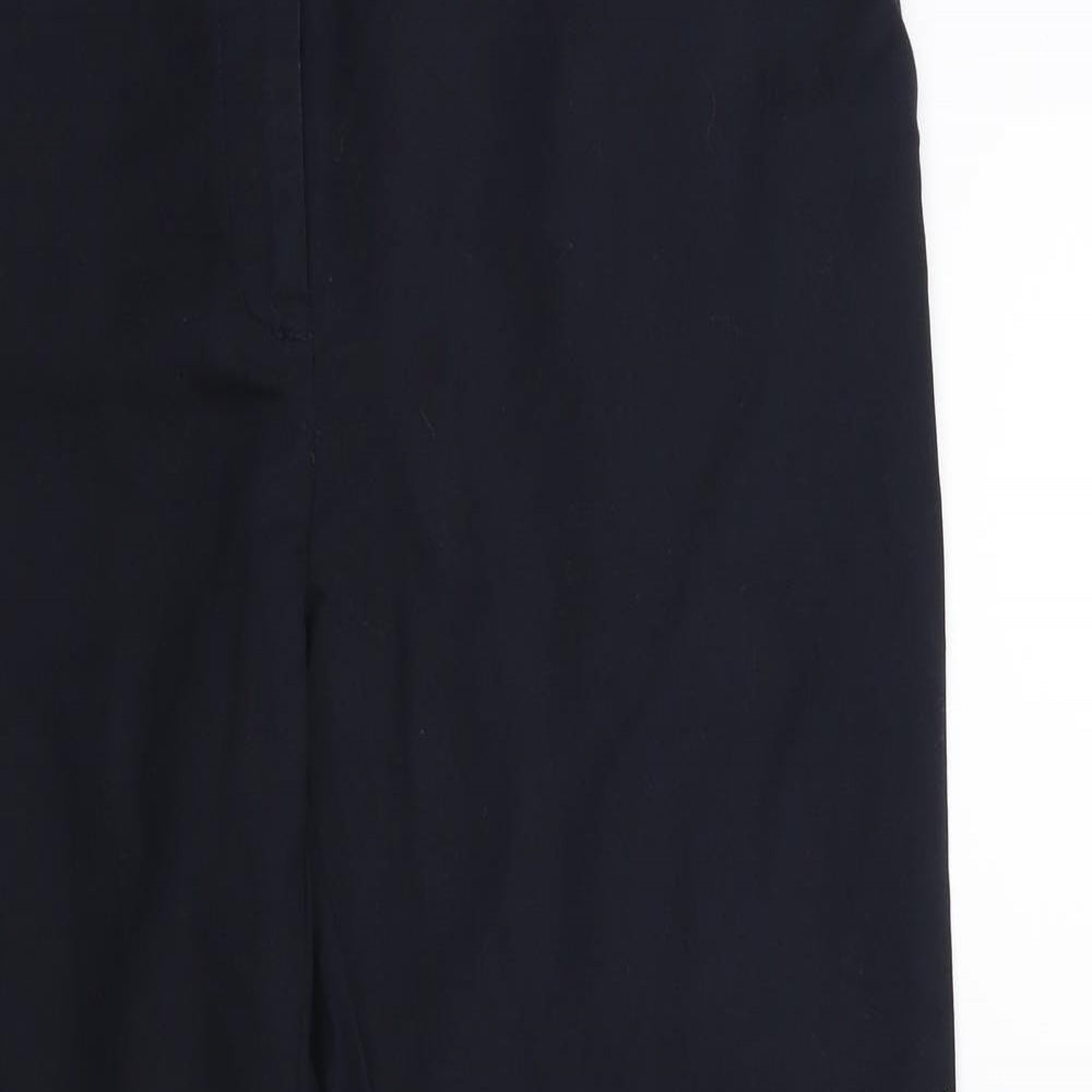 Womens UK Size 12 Oasis Regular Fit  Blue Trousers