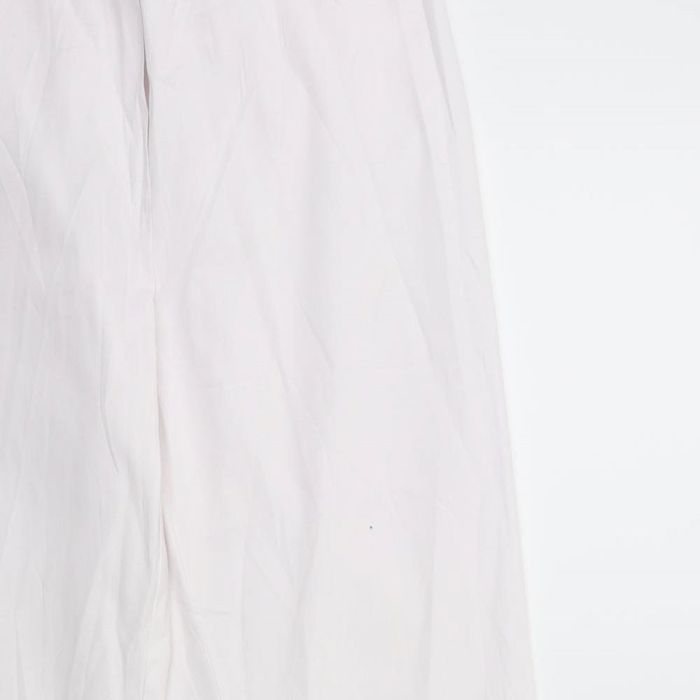 REWA Womens White   Trousers  Size 14 L27 in