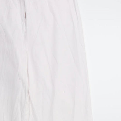 REWA Womens White   Trousers  Size 14 L27 in